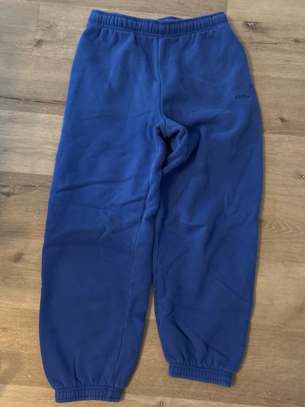 Aritzia sweat fleece Royal Blue Sweatpants